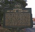 Historic Decatur Cemetery 1